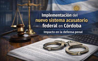 Nuevo sistema acusatorio federal en Córdoba